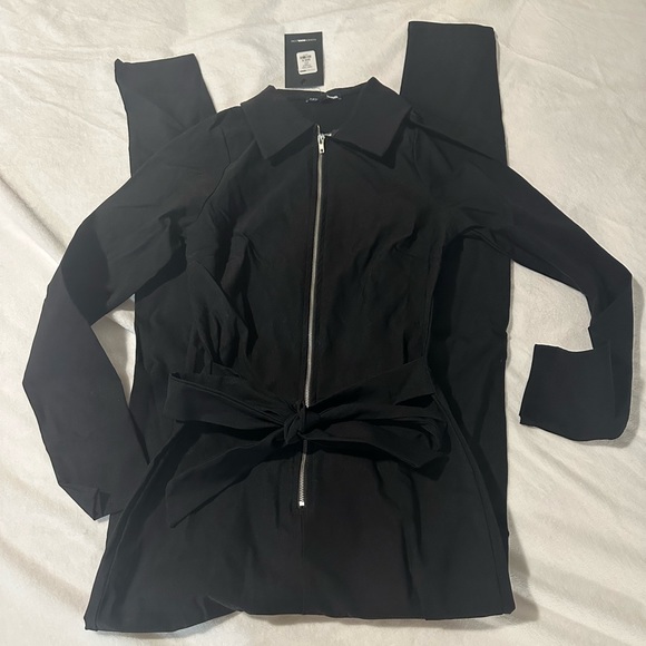 Fashion nova- Night talks jumpsuit black - Picture 7 of 10